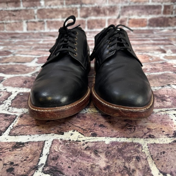 Cole Haan Grand.ØS Black Leather Oxford Shoes Men's 9.5 Minimalist Dress - Picture 4 of 15